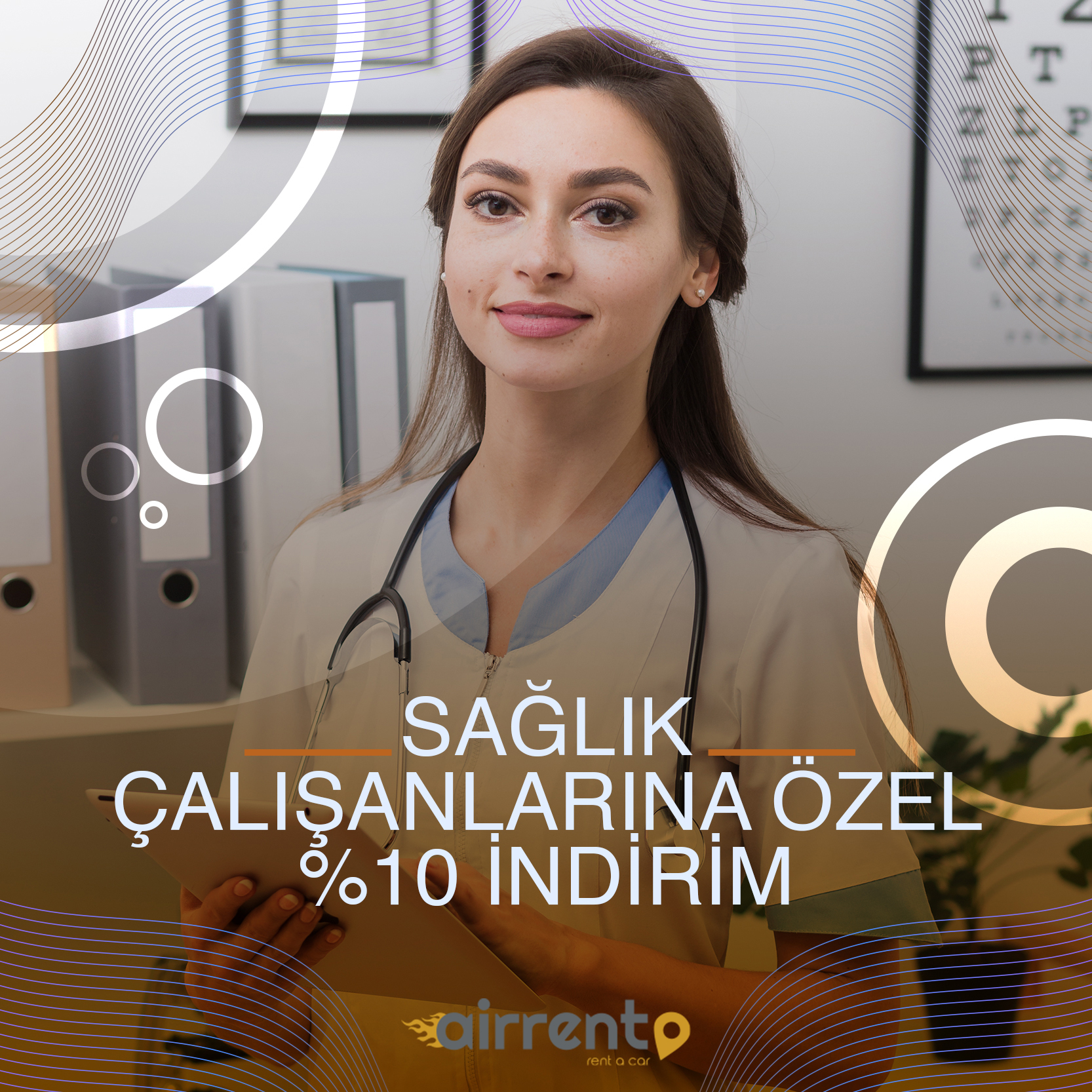 Sağlık Çalışanlarına Özel %10 İndirim